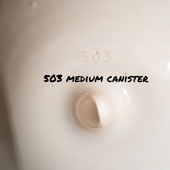 Vintage Pfaltzgraff Garden Party medium canister - Picture 2 of 3